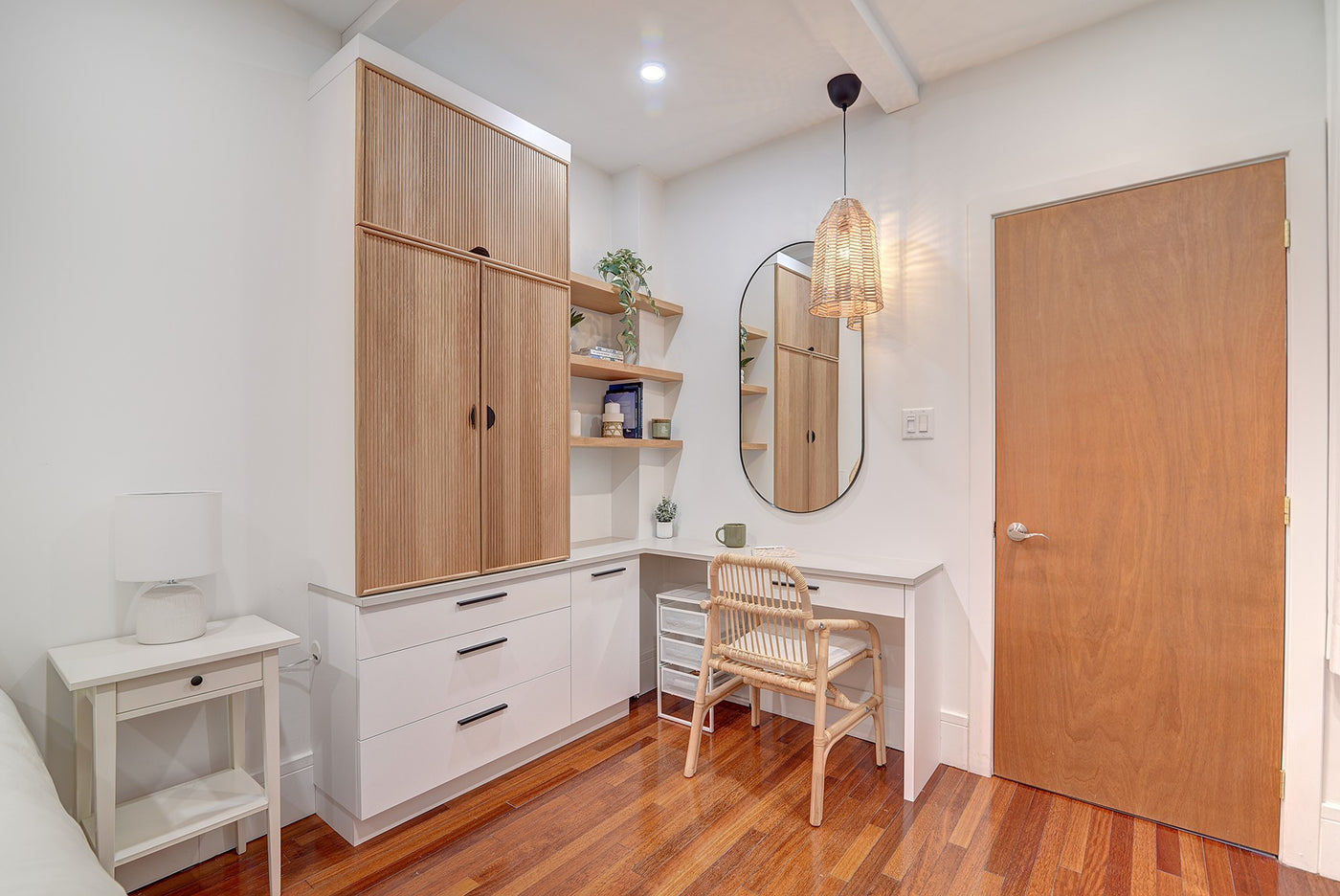 Flooring and interior finish coordination