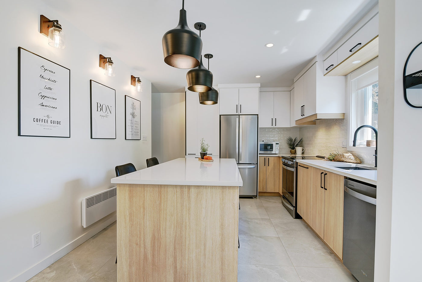 Kitchen cabinetry and countertop renovation
